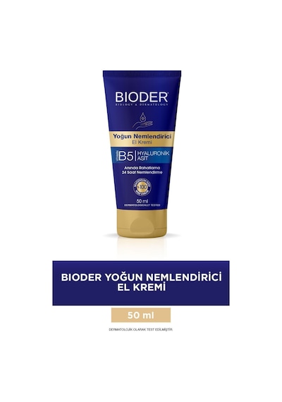 Bioder Yoğun Nemlendiricili El Kremi 50 Ml