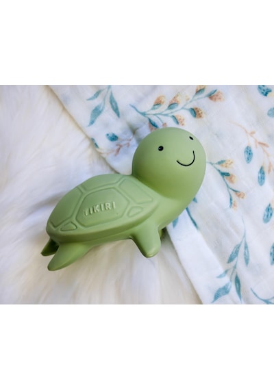Tikiri Doğal Kauçuk Diş Kaşıyıcılı Oyuncak- Turtle