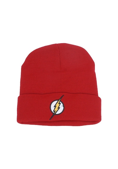 Atlantis The Flash Lightning Logo Katlamalı Bere Kırmızı Çok Renkli
