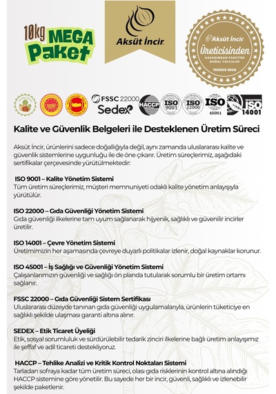Üreticisinden Jumbo Boy Hijyenik Tek Tek Paketli Aydın İnciri Ab Coğrafi İşaretli 10kg Mega Paket