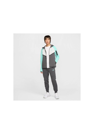 Nike Tech Fleece Fz Windrunner Hoodie Erkek Sweatshirt Hrn Sport Turkuaz