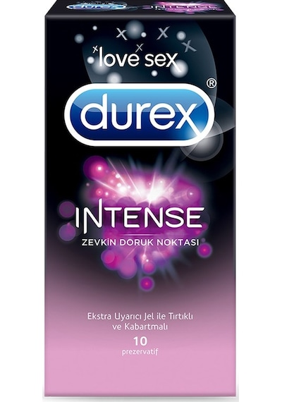 Durex Intense Ekstra Uyarıcı Prezervatif 10'lu