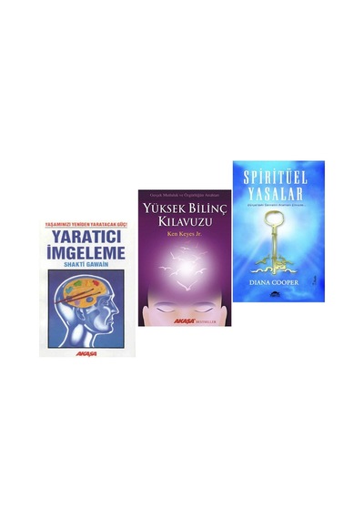 Yaratici İmgeler + Yuksek Bilinc Kilavuzu + Spirituel Yasalar 3 Set
