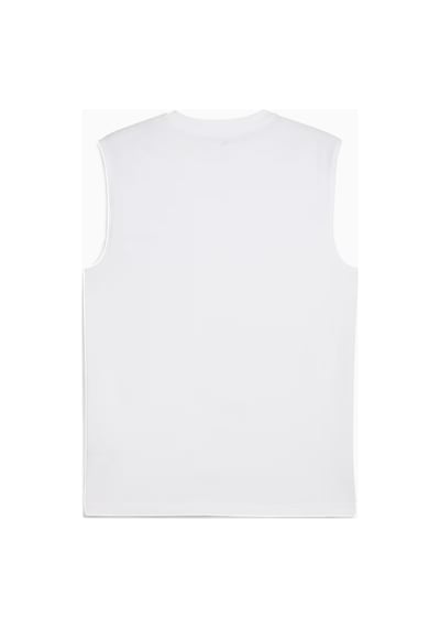 Puma ESS Sleeveless Tee Erkek Beyaz Tişört