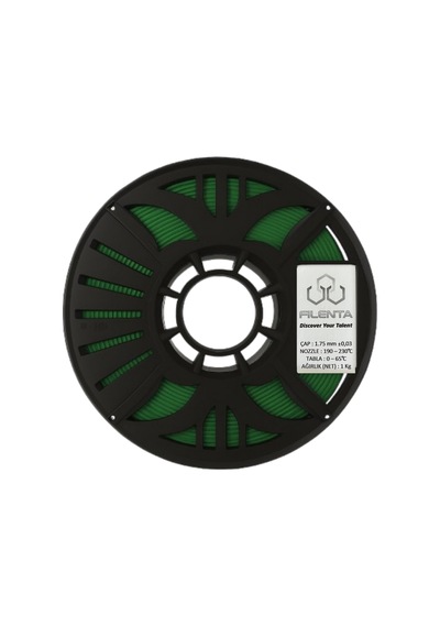 Yeşil Pla Premium Filament 1.75mm 1kg