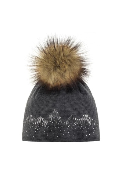Eisbör Kayla Lux Crystal Kadın Bere (551773371)-Antrasit-Std