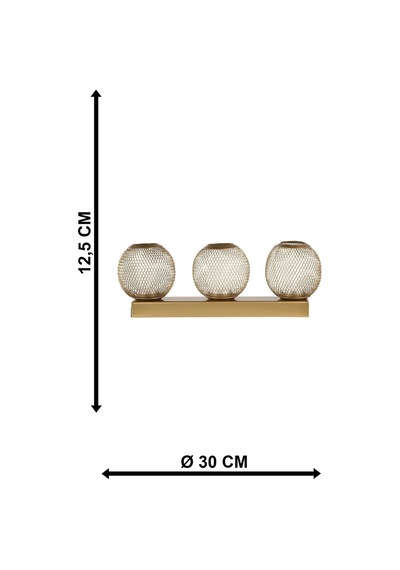 Sera Tealight 3lü Mumluk Eskitme Begüsa