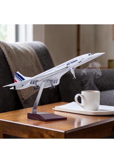 Maket Uçaklar-france Concorde Ebat: Ölçek : 1:125 50 Cm .