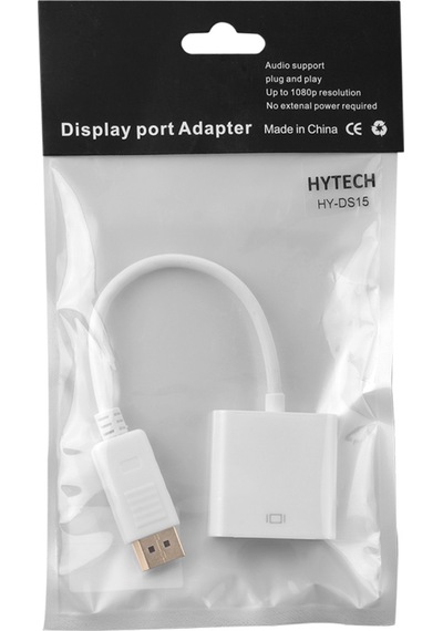 Hytech Hy-ds15 Display Port To Vga 15cm Çevirici 1923