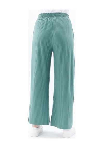 Defys Kadın Oversize Bol Paça Pantolon Yeşil - 595424376 Yeşil