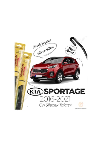 Kia Sportage Silecek Takımı 2016-2021 İnwells Hibrit
