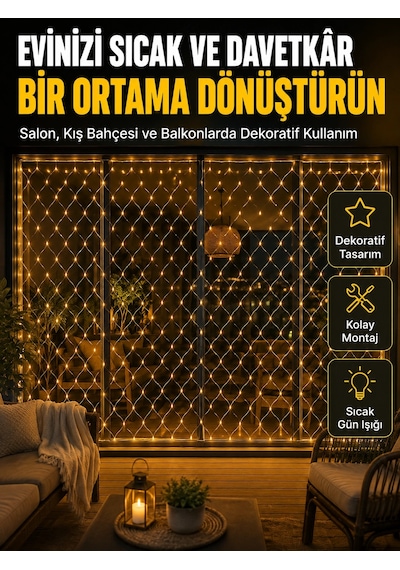 Gün Işığı Ağ Led İle Balkon Ve Teraslarınıza Es Dokunuş Çok Renkli