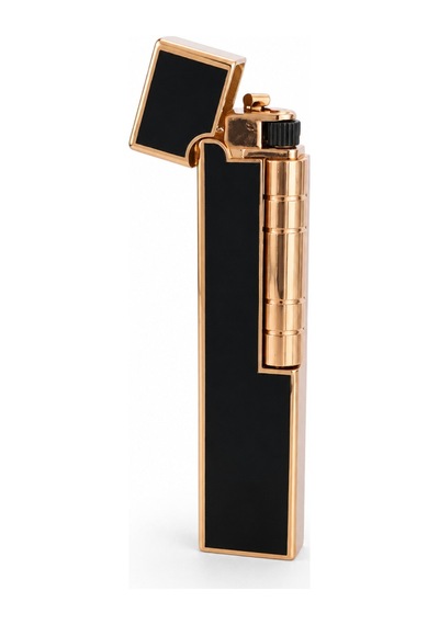 Vindiesel Siyah Gold Slim Soft Flame Metal Çakmak Tr10008