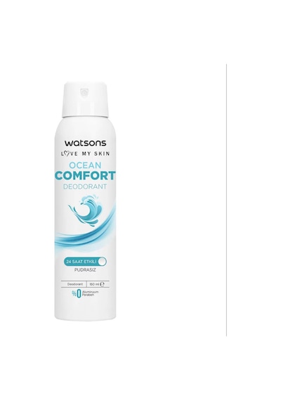 Watsons Shower Fresh 150 Ml X2 Ve Ocean Comfort 150 Ml X2 Deodorant Seti