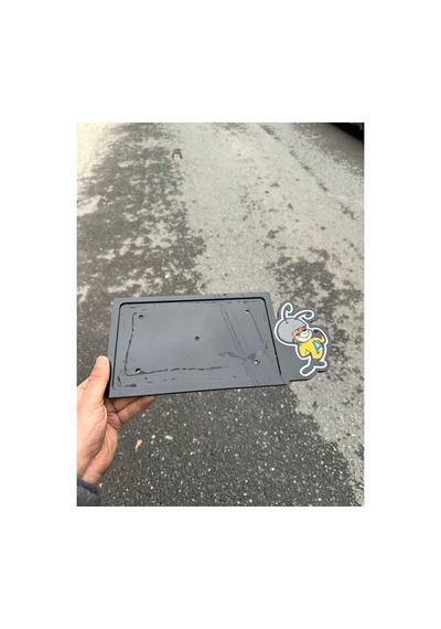 Motorsiklet Pleksi Plakalık Özel Tasarım Atom Karınca - 642268997