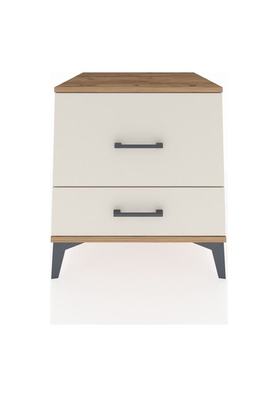 Kronos Komodin 2 Çekmeceli 60x59x64 Çam-aytaşı Atlas Çam