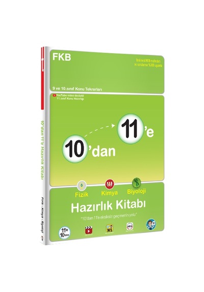 Tonguç Akademi 11. Sınıf 10 Dan 11 E Hazırlık Seti 3 Kitap