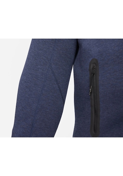 Nike Sportswear Tech Fleece Windrunner Full-zip Hoodie Erkek Sweatshirt-fb2921-473 Lacivert