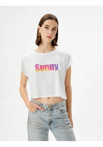 Koton Kadın T-shirt 4sak50176ek-20656