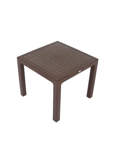 Mandella 90x90 Elit Rattan Masa Kahverengi Diğer
