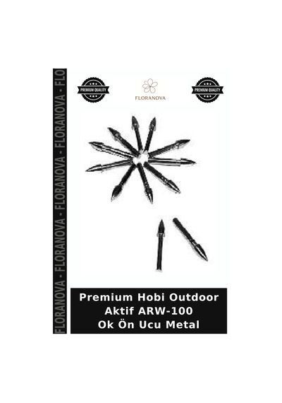 Premium Hobi Outdoor Aktif Arw-100 Ok Ön Ucu Metal