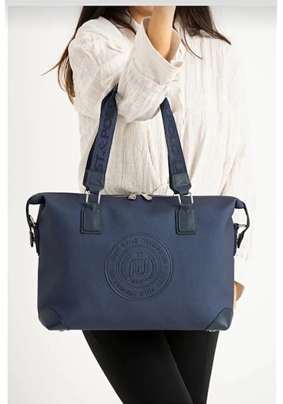 Just Polo Kadın Yeni Sezon Büyük Boy Lüks El Ve Omuz Çantası Shoulder Bag Ebat: 33 X 40 Cm Lacivert