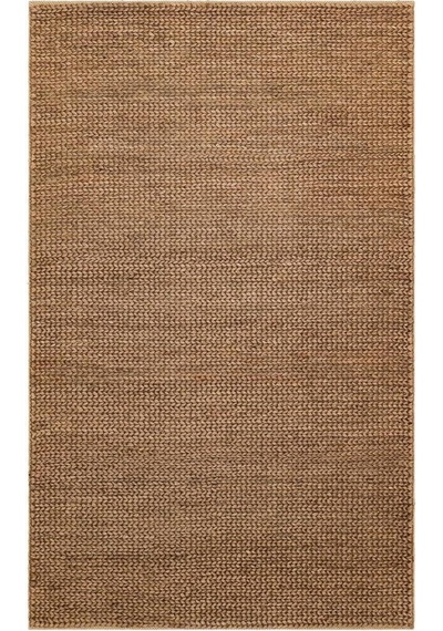 Eko Halı Flatweave Choti Brown Dekoratif Jüt Kilim