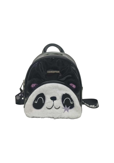 Chımola Chımo Lovers Peluş Panda Sırt Çantası Çok Renkli
