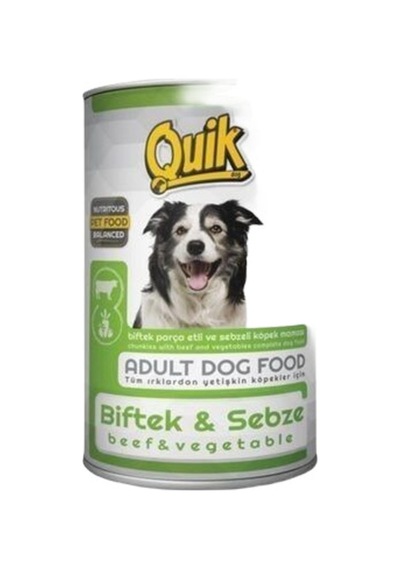 Köpek 415 Gr Biftek-sebze Konservesi