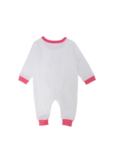 Bebelop Kız Bebek Mickey Mouse Baskılı Çıtçıtlı Uzun Kol Tulum 001