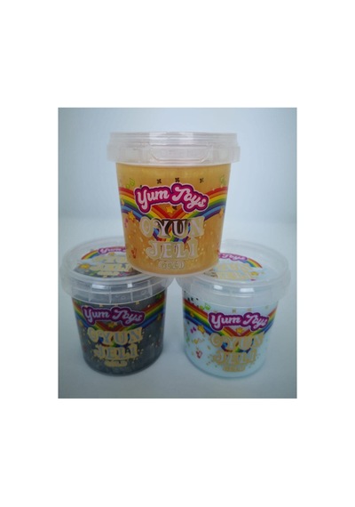 Yumtoys Gold Serisi Slime 3 Renk Altın - Gümüş - Beyaz Renkli