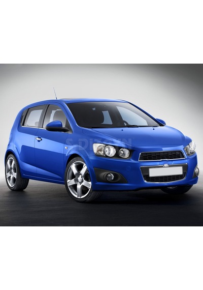 S-Dizayn Chevrolet Aveo 2 Hb Krom Kapı Kolu 2 Kapı 2012-2020