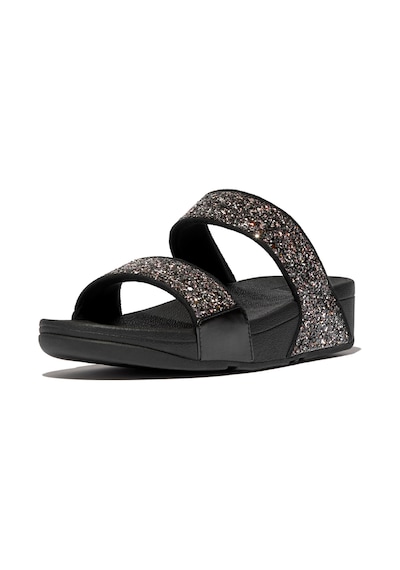 Roncato C55 Black Multi Terlik Kadın Diğer Je5-c33/c55 Fitflop Lulu Multi-tonal Glitter Slides Siyah