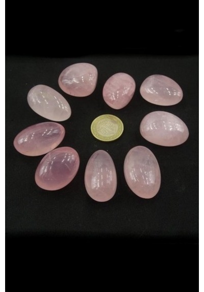 Tamburlu Pembe Kuvars Parça 1.Kalite 534