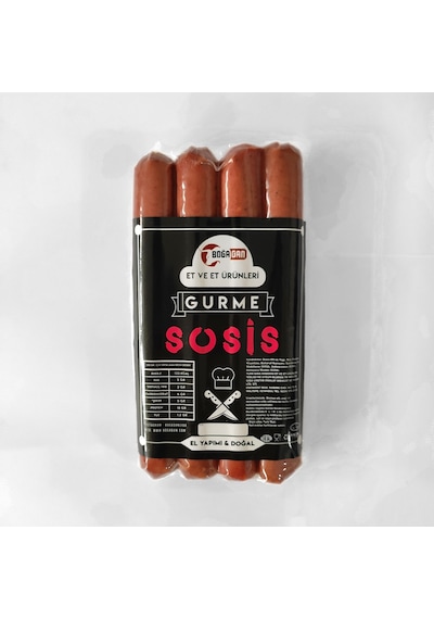 Boğadan Bratwurst Dana Sosis 2 KG