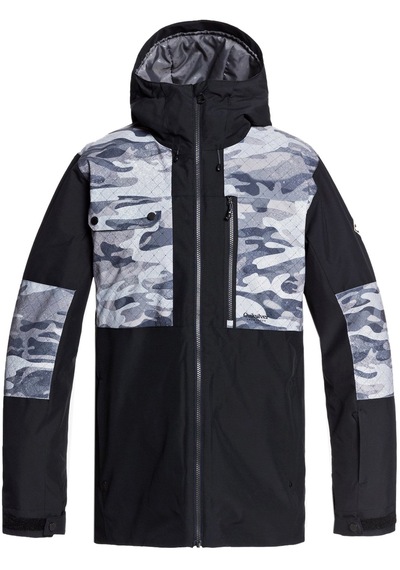Quiksilver  Tamarack Erkek Siyah Snowboard Ceketi Kvj0