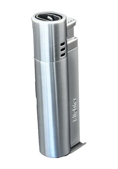 I Lighter Çift Torch Pürmüz Gümüş Puro Çakmağı Trz1212