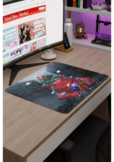 Naruto Anime V4 - 48x40 Xl Gaming Kauçuk Kaymaz Taban Mouse Pad Fare Altlığı
