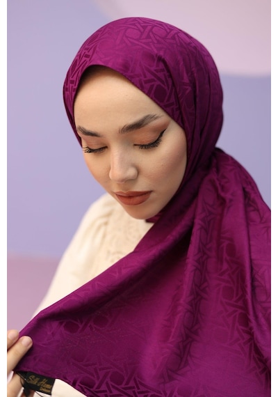 Silk Home Deluxe Şal - Mürdüm - Mürdüm