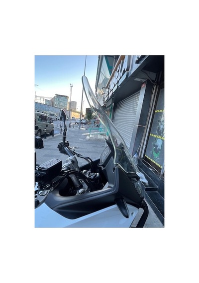 Zeus Motor 23-24 Honda Transalp Xl750 Şeffaf Ön Cam Zeus 51cm Motosiklet Camı