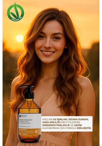 Insight Zararlı Dış Etkenlere Karşı Antioksidan Yenileyici Şampuan 350 Ml