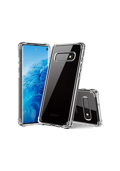 Galaxy S10 Plus Kılıf Zore Nitro Anti Shock Silikon Renksiz