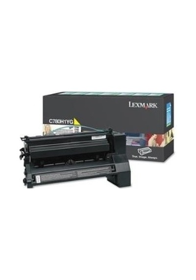 Lexmark C780-C780H1Yg Sarı Toner Lexmark C780/C780Dn