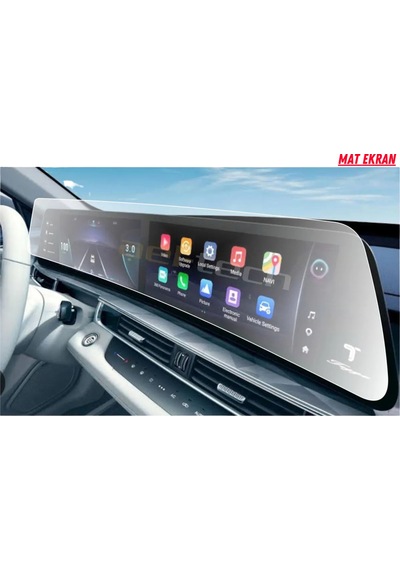 Chery Tıggo 8 Pro Max 2025 Dijital Gösterge Ve Multimedya Uyumlu Mat Ekran Koruyucu