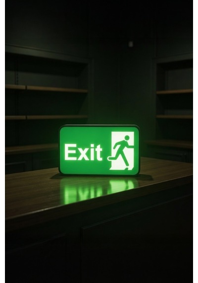 Exit / Çıkış Tasarımlı Dekoratif Aydınlatma 603-1