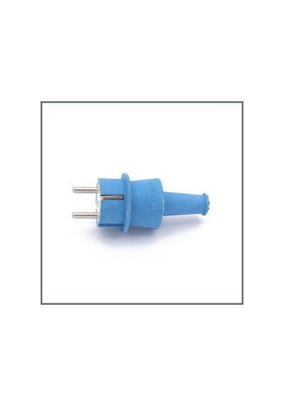 Palazzoli Spın Serisi Schuko Fiş Ip44 (kauçuk) 250v 2p+e 10/16a