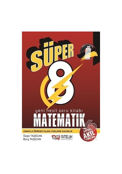 8. Sınıf Paragraf Süper Yeni Nesil Soru Kitabı - Muhammed Duman - Nitelik Yayınları