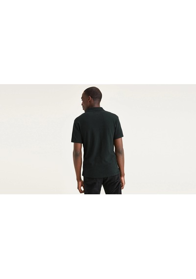 Dockers Rib Collar Erkek Polo T-shirt A115900000 Siyah