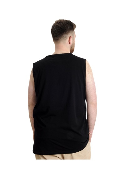 Mode Xl Büyük Beden Erkek Atlet Project 23004 Siyah 001
