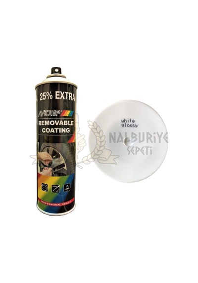Motip Beyaz Soyulabilir Sprey Boya 500 ML - Plastidip
